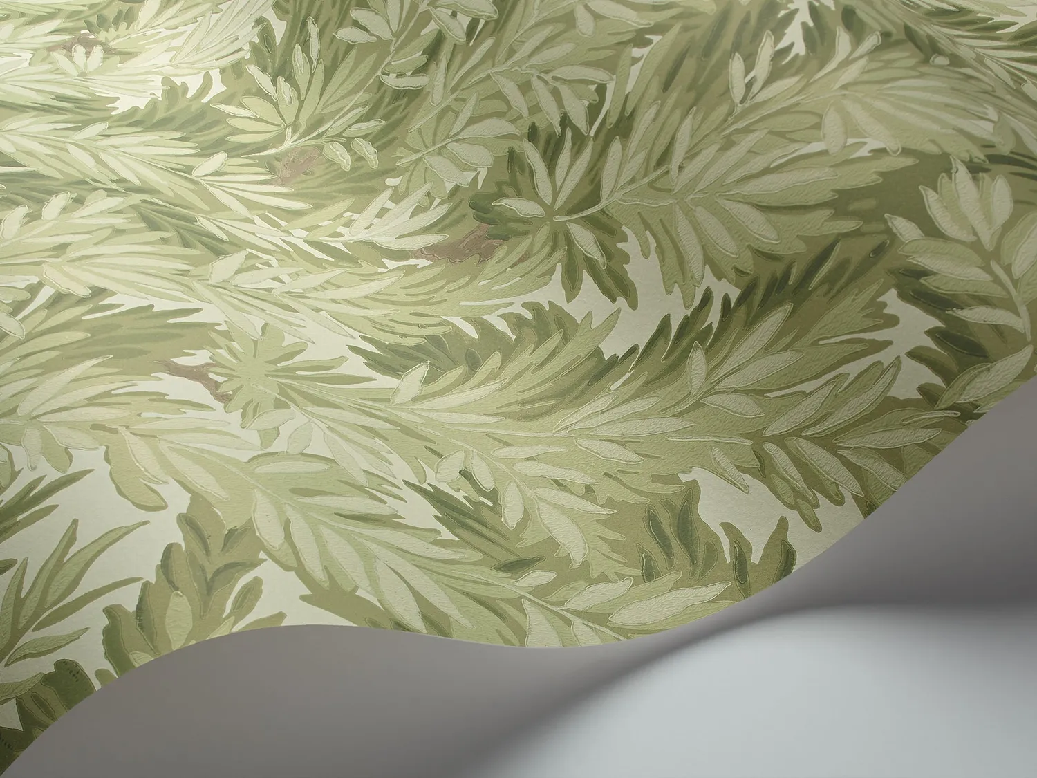 Cole&Son Florencecourt Tapete Blattgrün