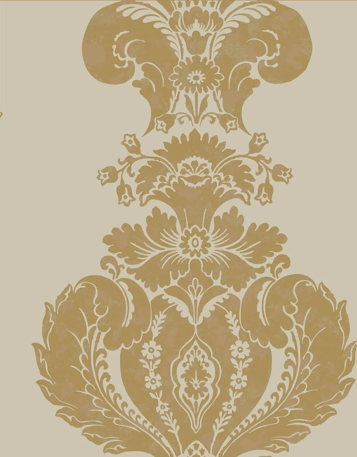 Cole & Son Albemarle Baudelaire Tapetenmuster Metallic-Damast