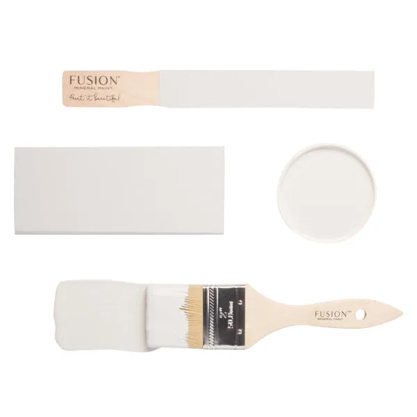 Fusion Mineral Paint Lampe Weiß Möbelfarbe