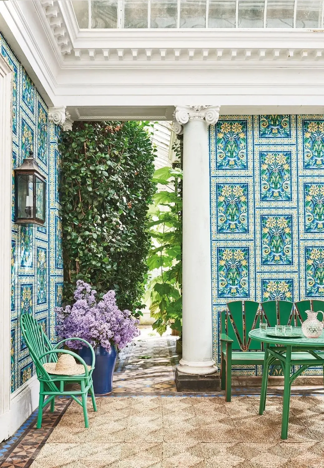 Cole & Son Seville Triana Tapete Fliesenoptik