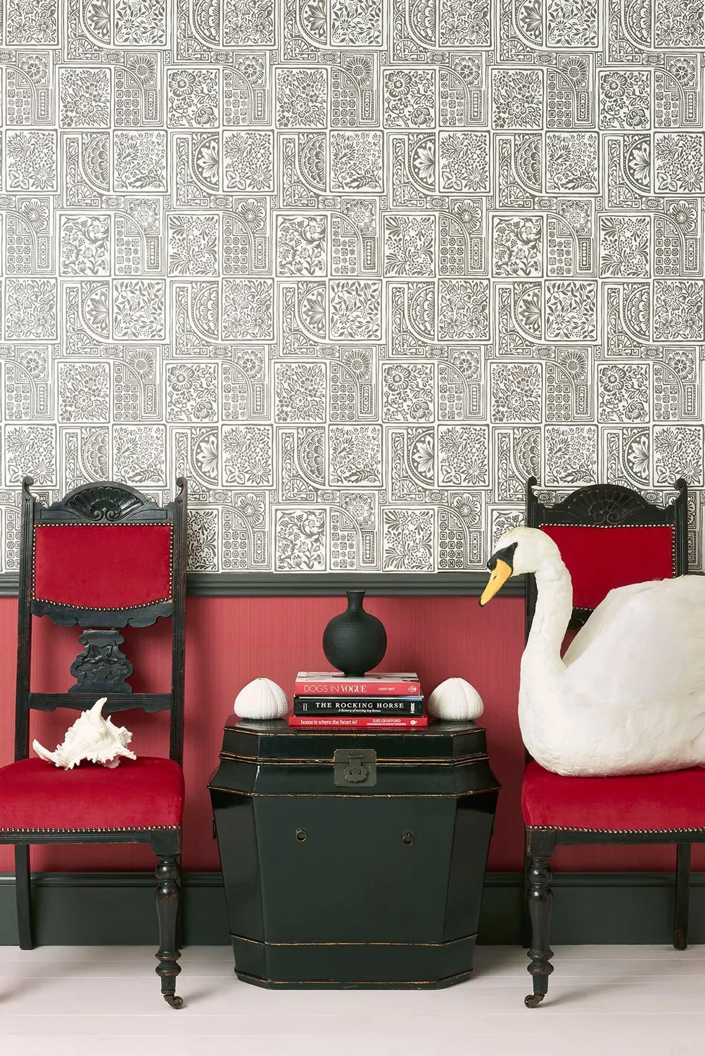Cole & Son Bellini Tapete Kachel floral