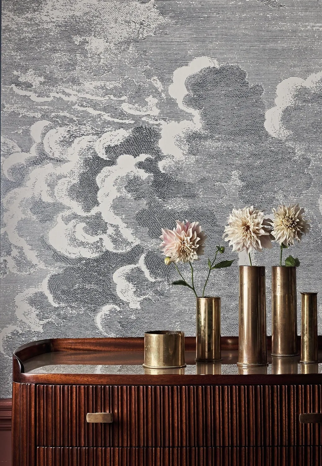 Cole & Son Fornasetti Nuvole Tapete Wolkenmotiv