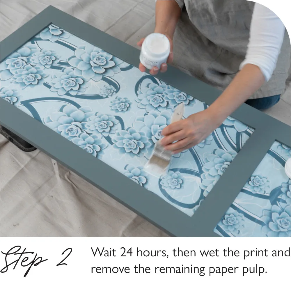 Fusion Mineral Paint Decoupage- und Transfergel Gel matt