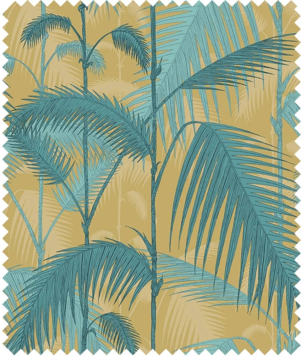 Cole & Son Palm Jungle Stoffmuster Palmenmotiv