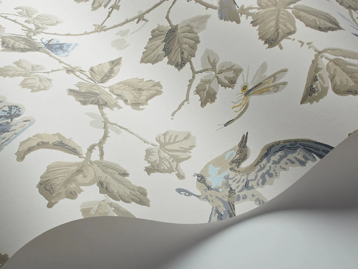 Cole & Son Winter Birds Tapete Muster Vögel