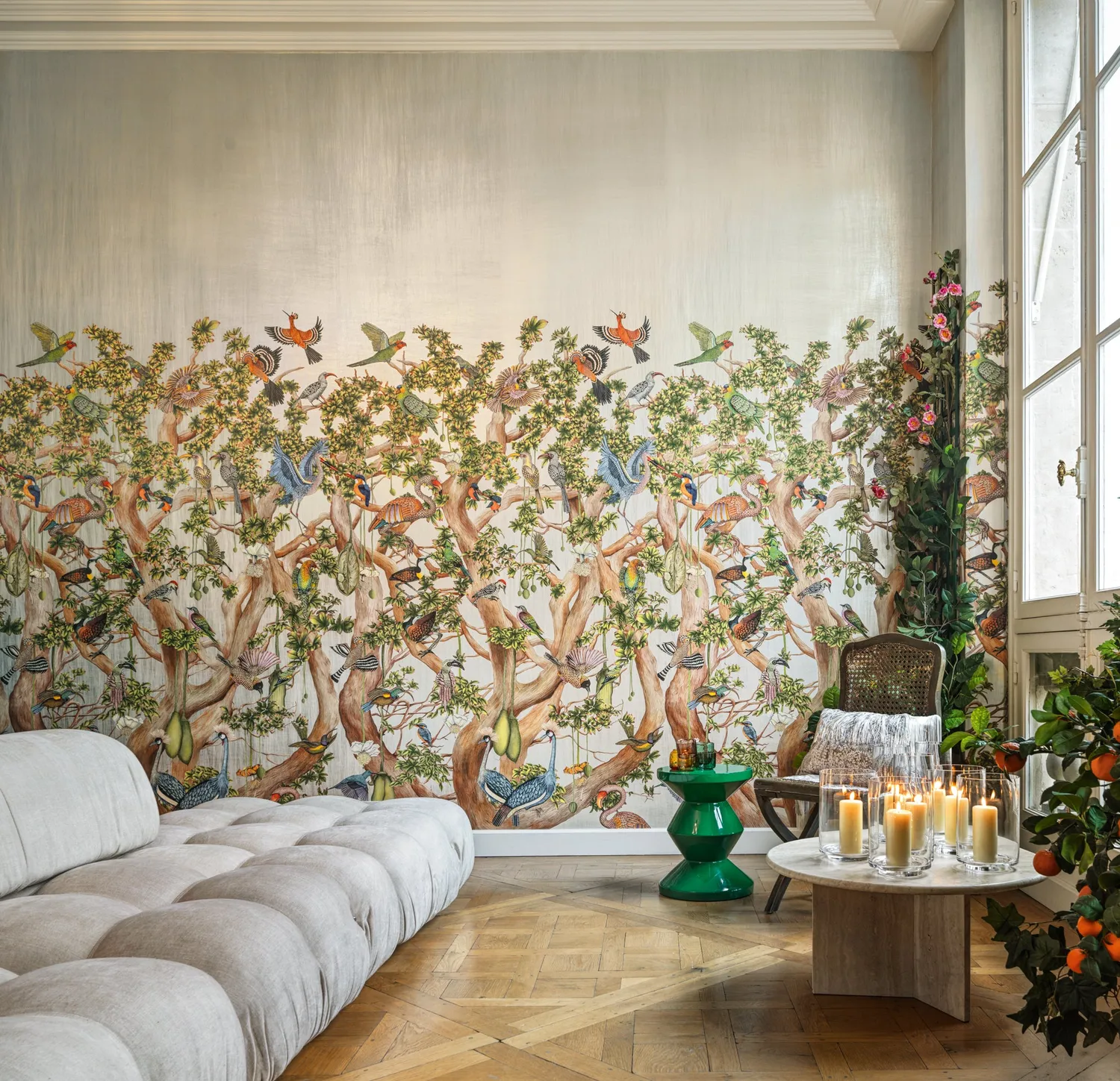 Cole & Son Tree of Life Tapetenmuster Chinoiserie