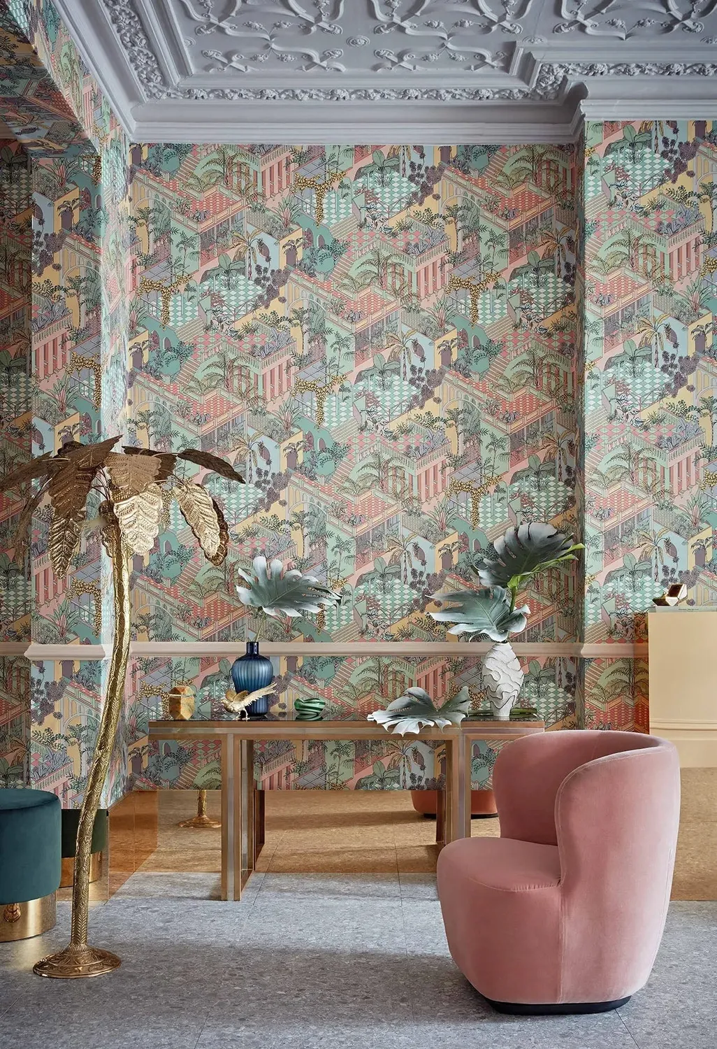 Cole&Son Miami Tapetenmuster tropisch
