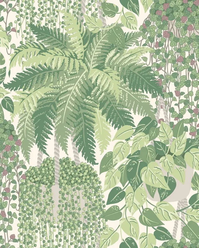 Cole&Son Fern Tapete botanisch Blätter