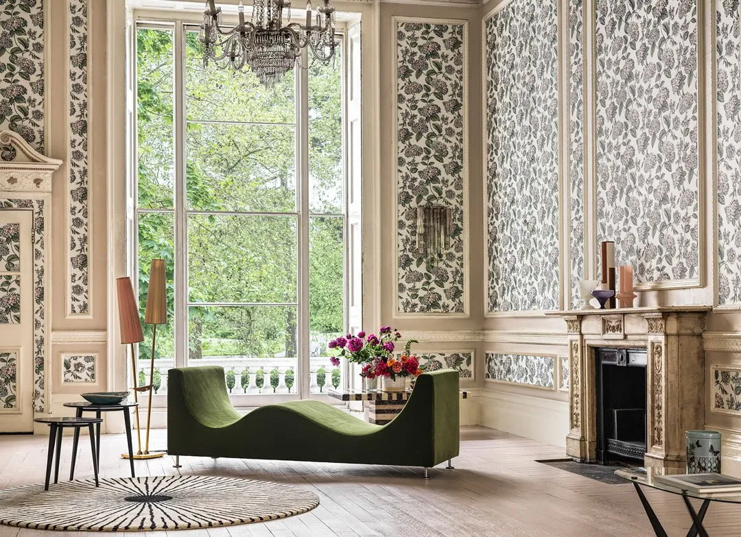 Cole&Son Ramo di Ortensia Tapete Hortensie