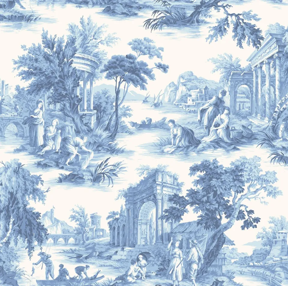 Cole&Son Villandry Tapete, Toile de Jouy