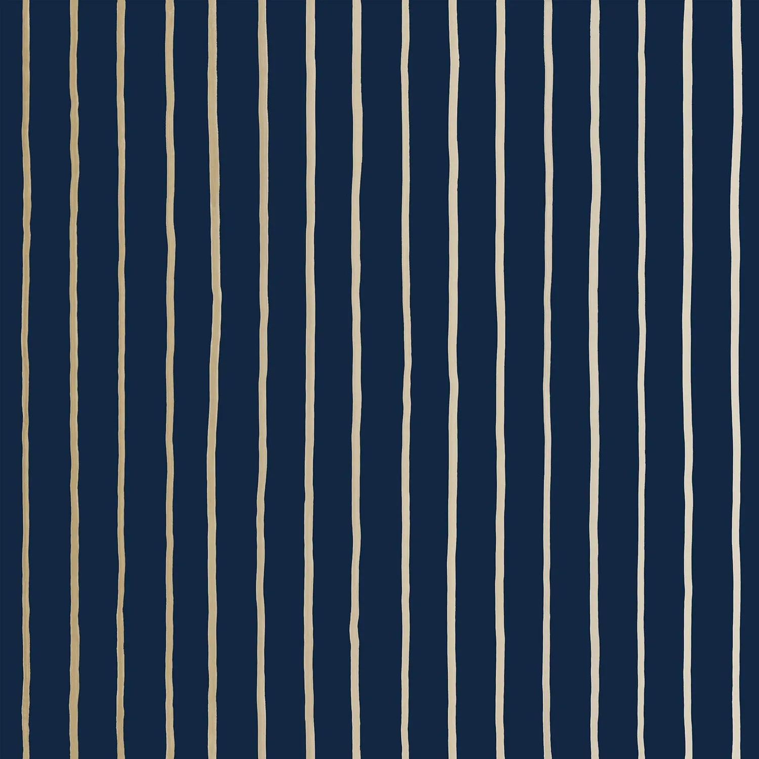Cole & Son College Stripe Tapetenprobe Streifenmotiv