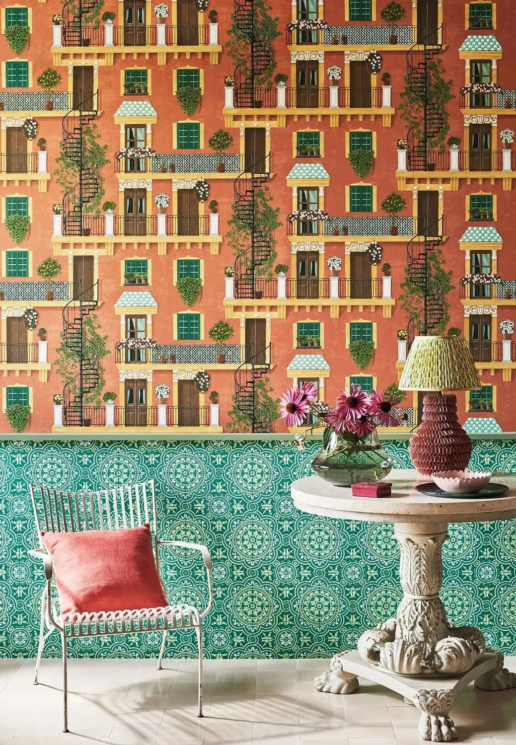 Cole & Son Alfaro Tapetenmuster Sevilla