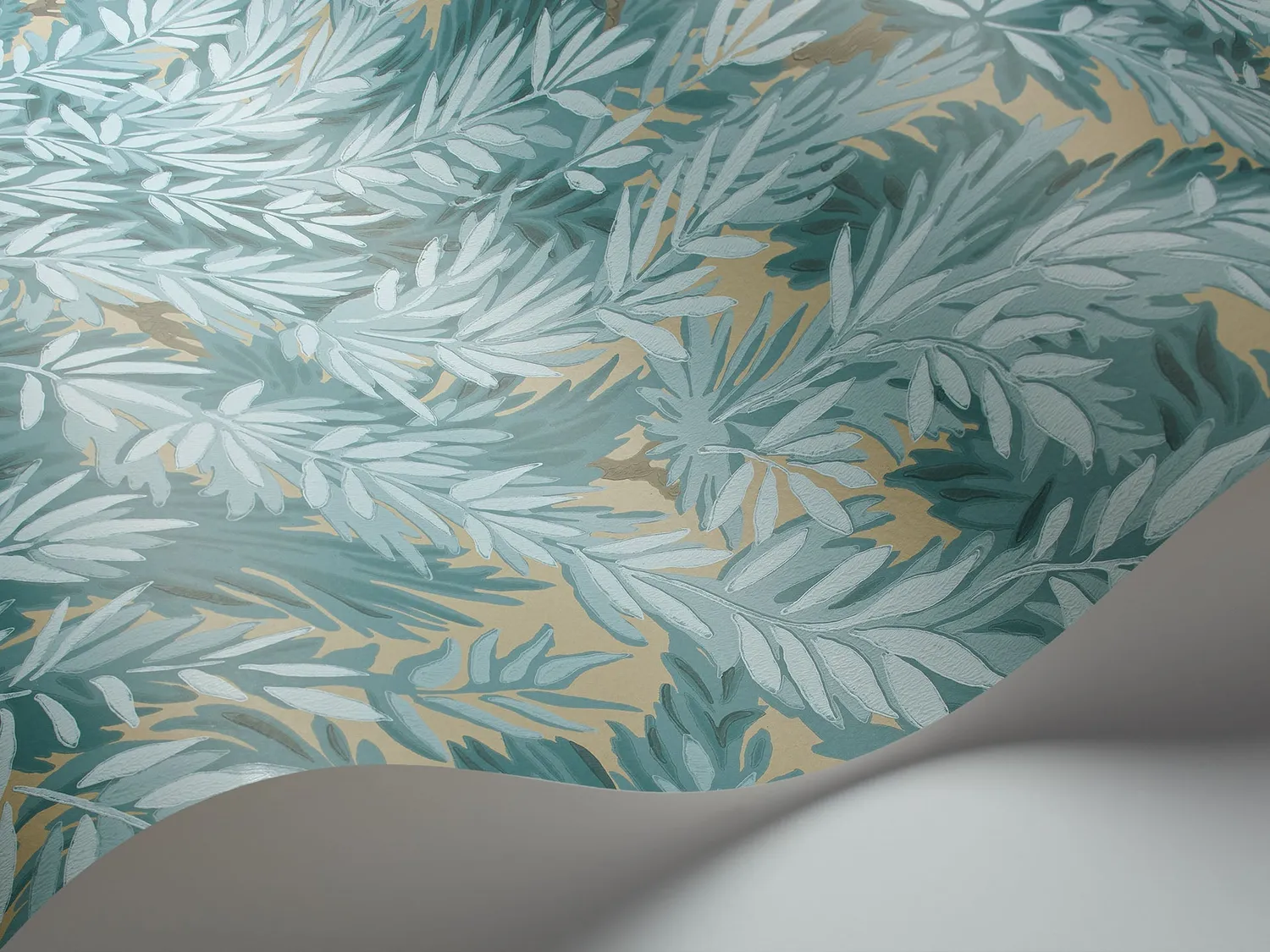 Cole&Son Florencecourt Tapete Blattgrün