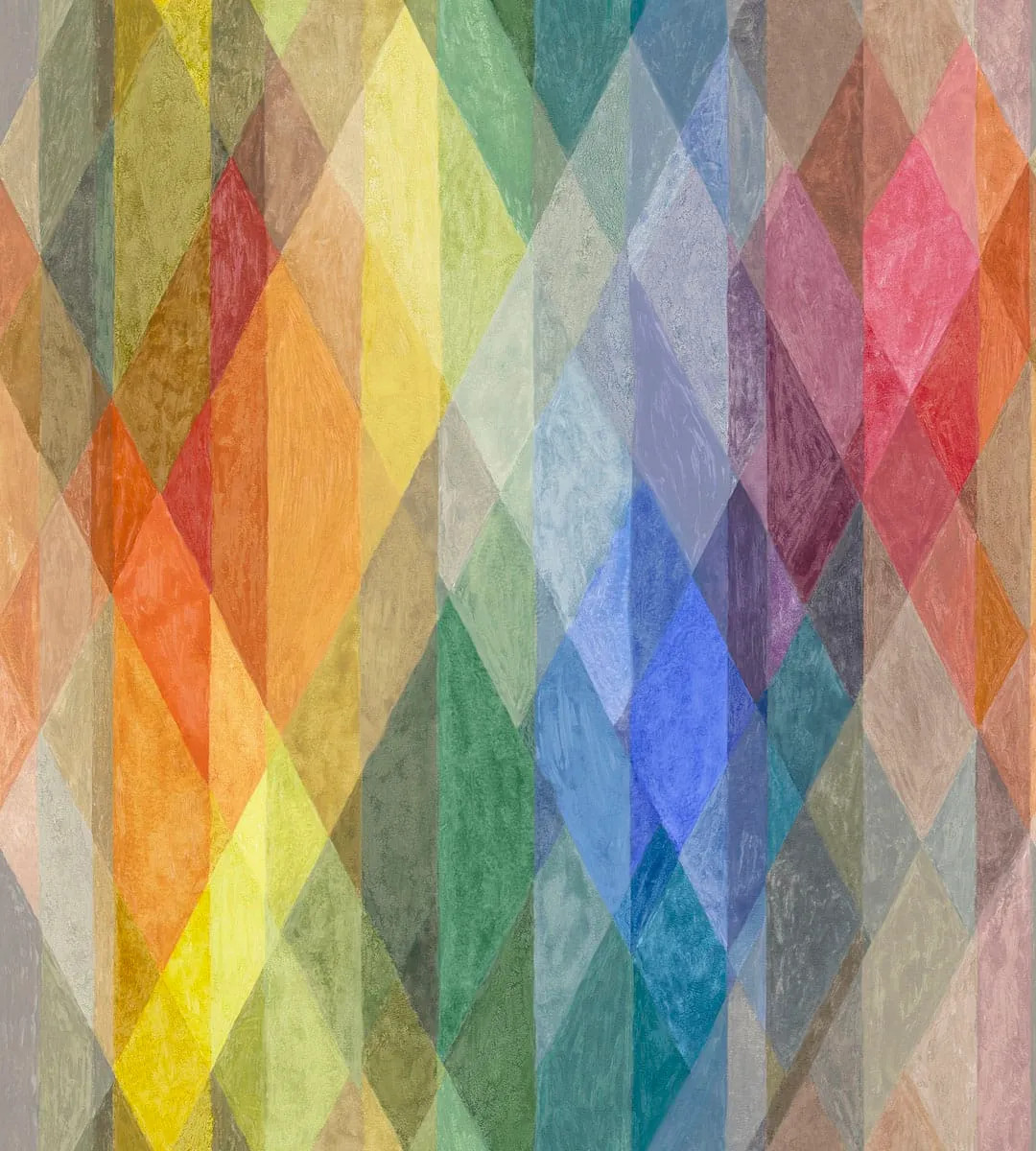 Cole & Son Painted Prism Tapetenmuster bunt