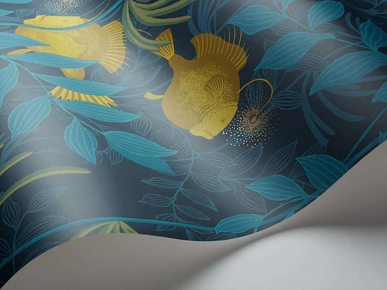 Cole&Son Nautilus Sample Tapetenmuster Unterwasserwelt