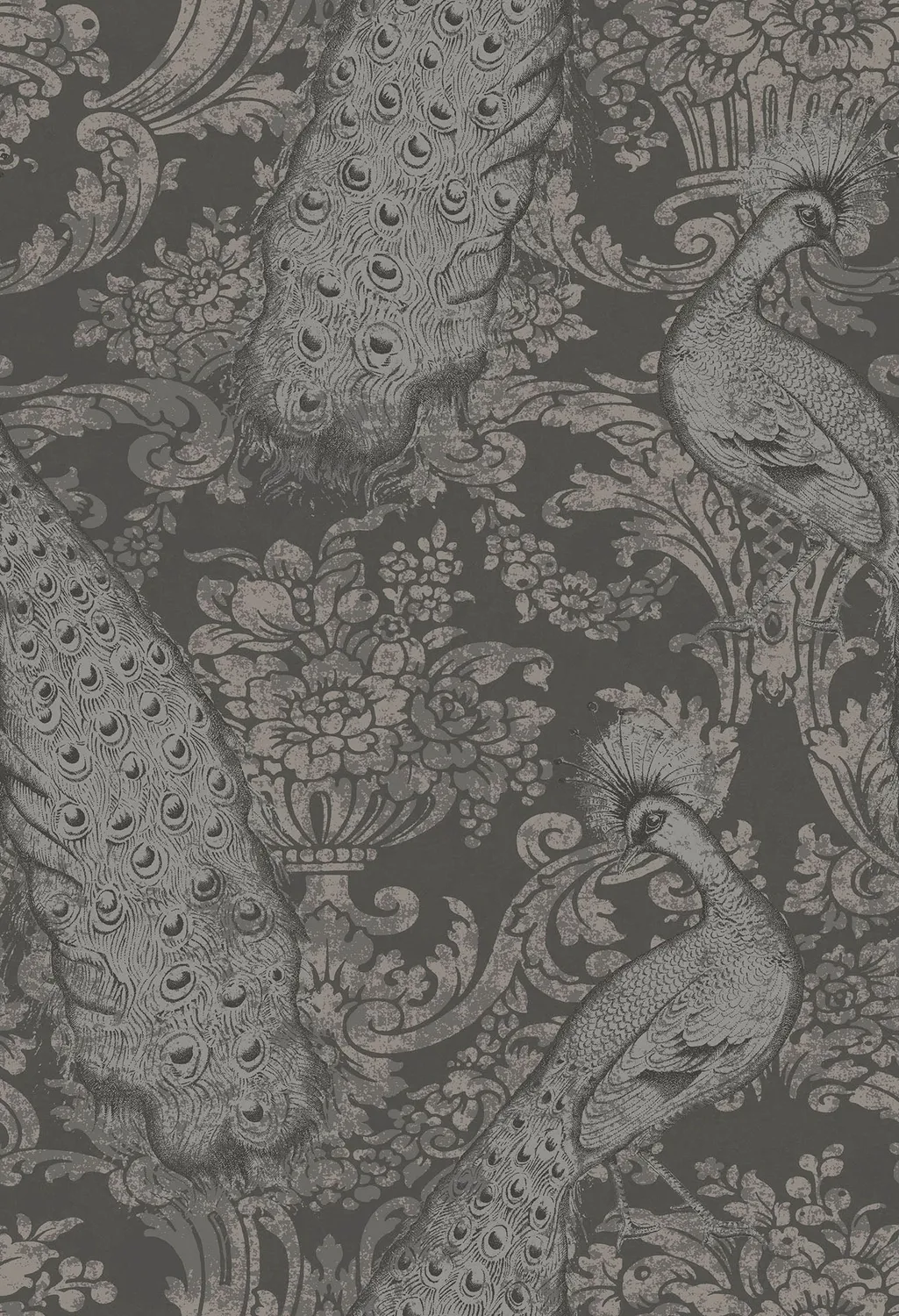 Cole&Son Byron Tapete Damast Pfau