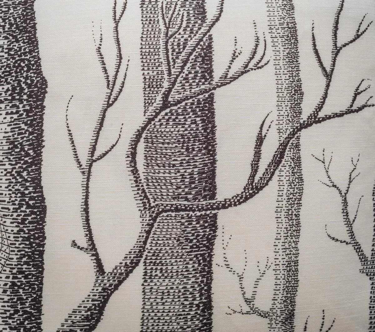 Cole & Son Woods Leinen-Union-Kissen Waldmotiv