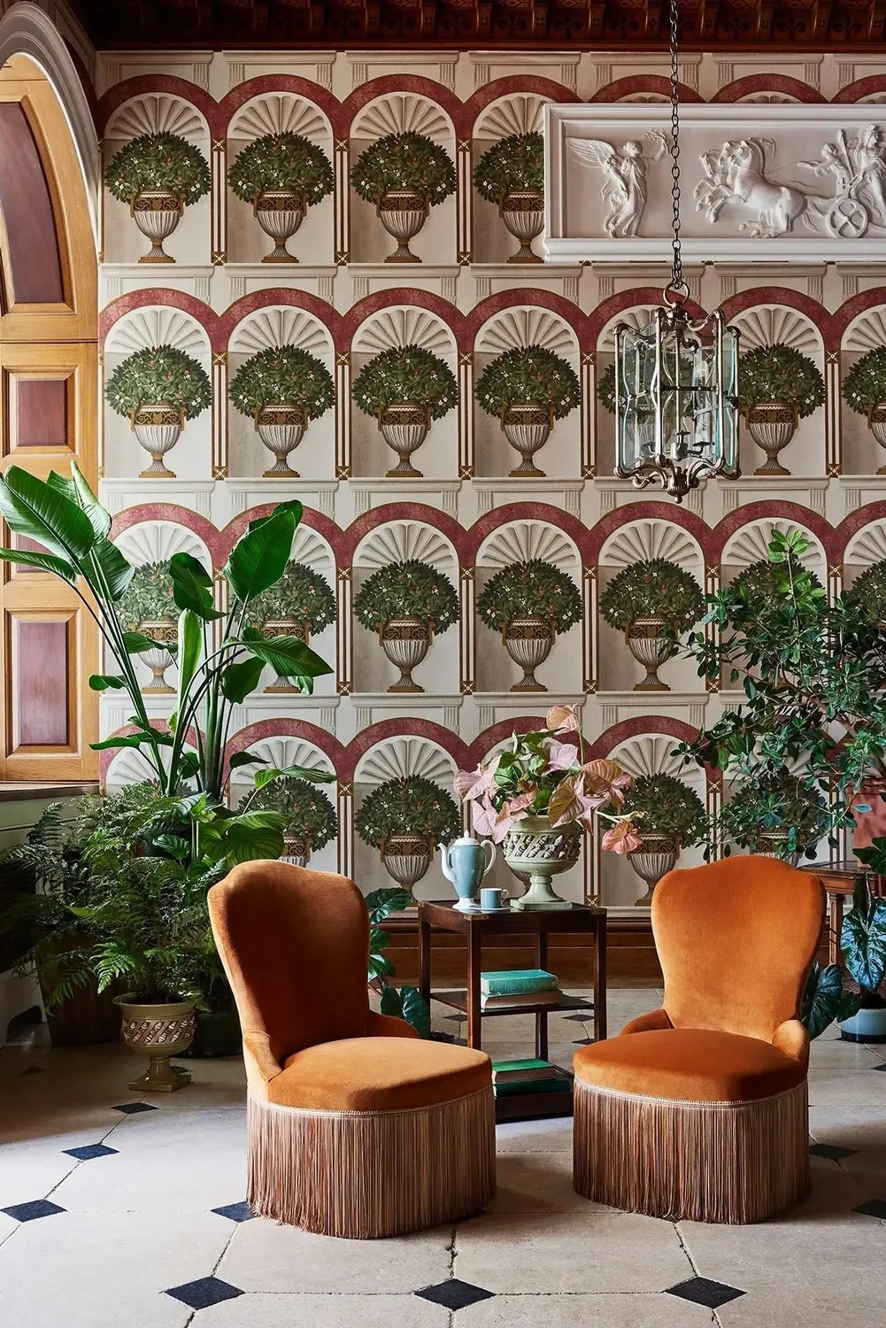 Cole&Son Royal Jardiniere Tapete Orangenbaum