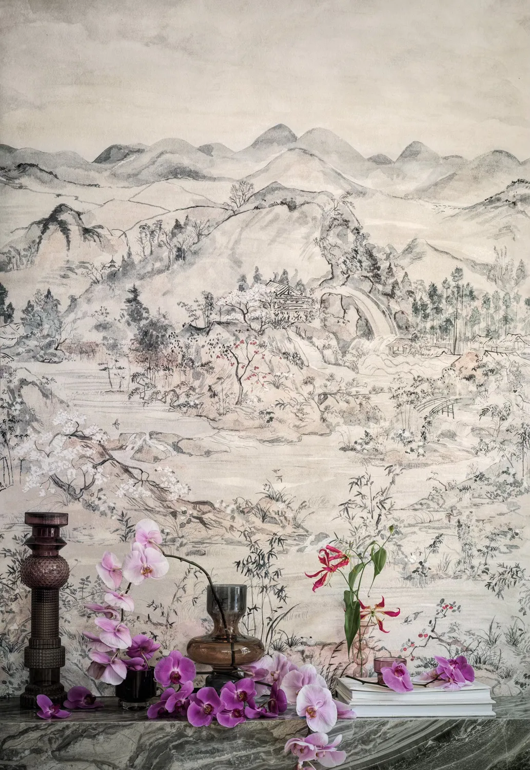 Cole & Son Japanese Chinoiserie Tapete Vlies