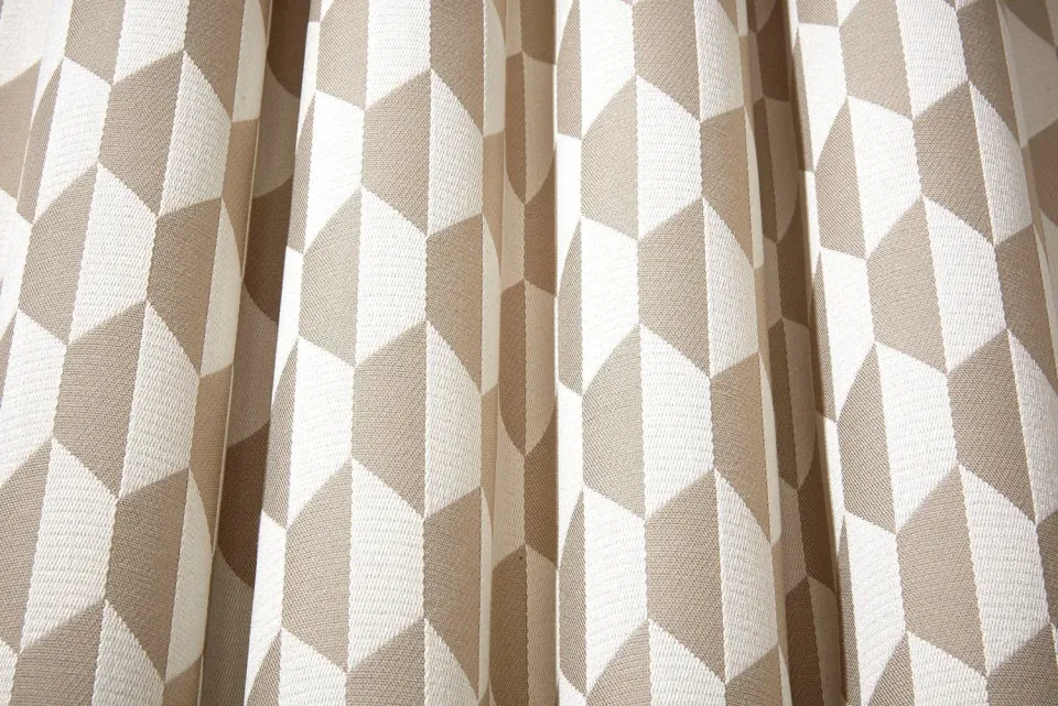 Cole & Son Tile Jacquard Stoffmuster Fliesenoptik