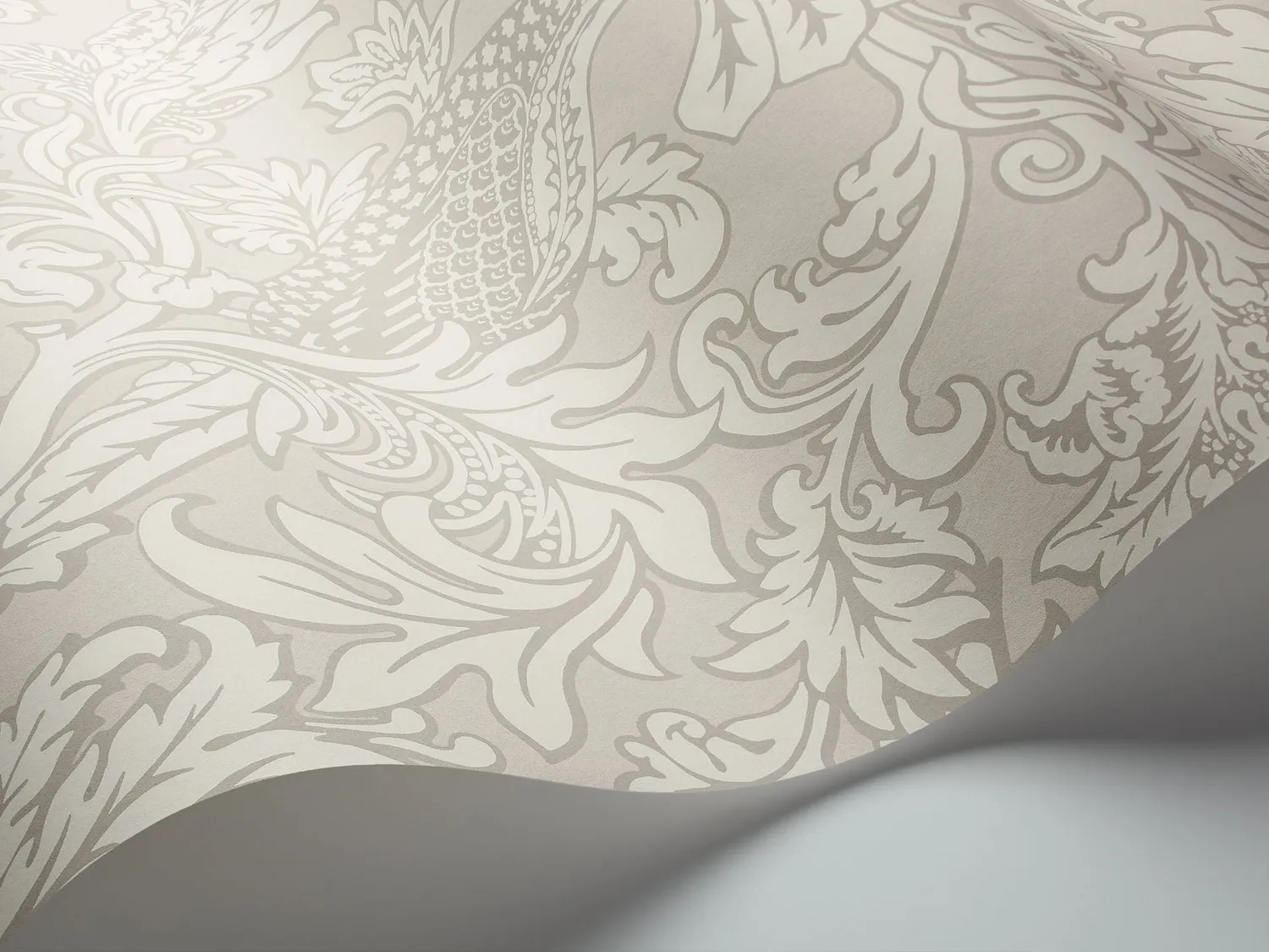 Cole&Son Mariinsky Balabina Tapete Damast mit Wiedehopf