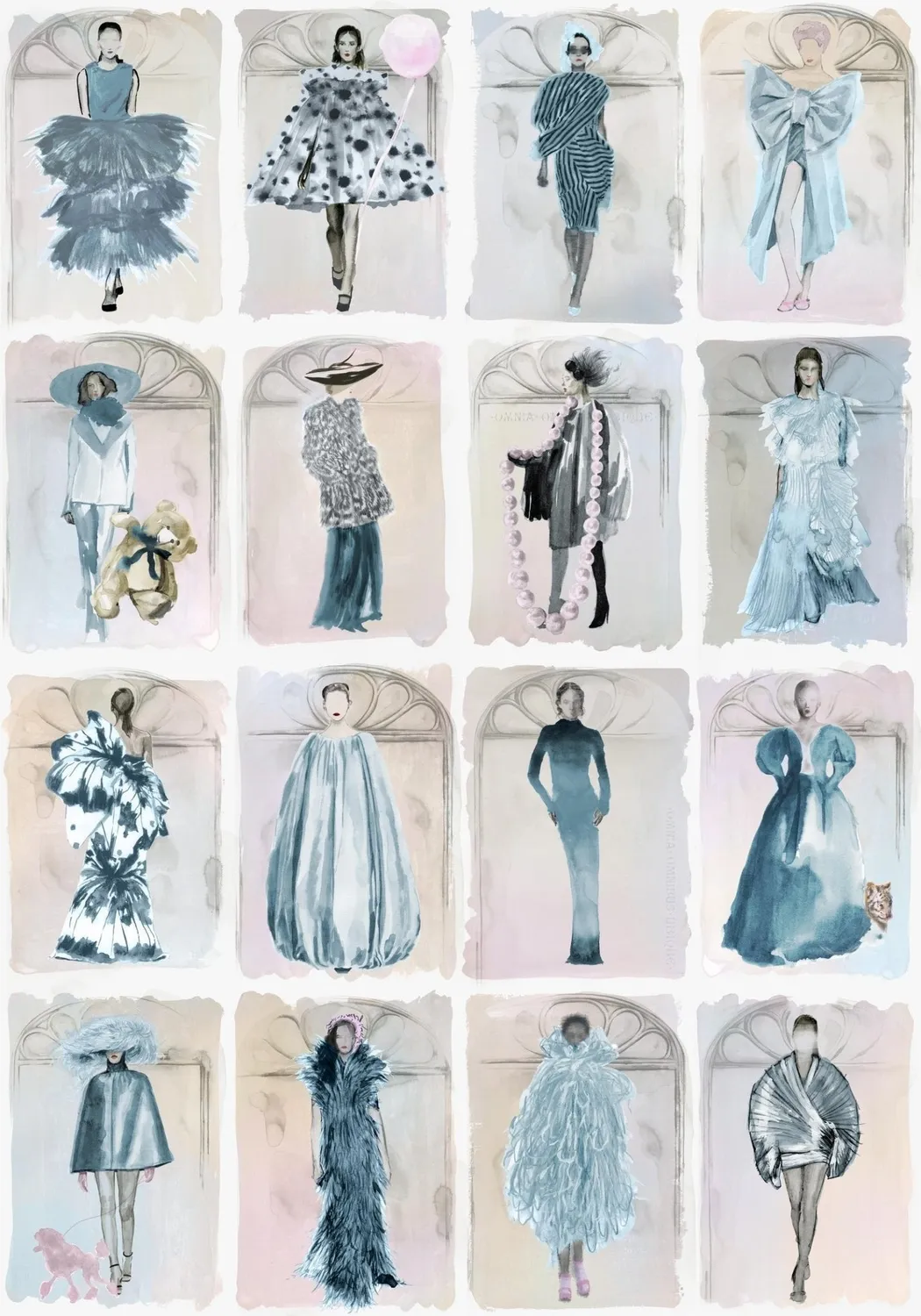 Cole&Son Couture Carousel Tapetenmuster Mica