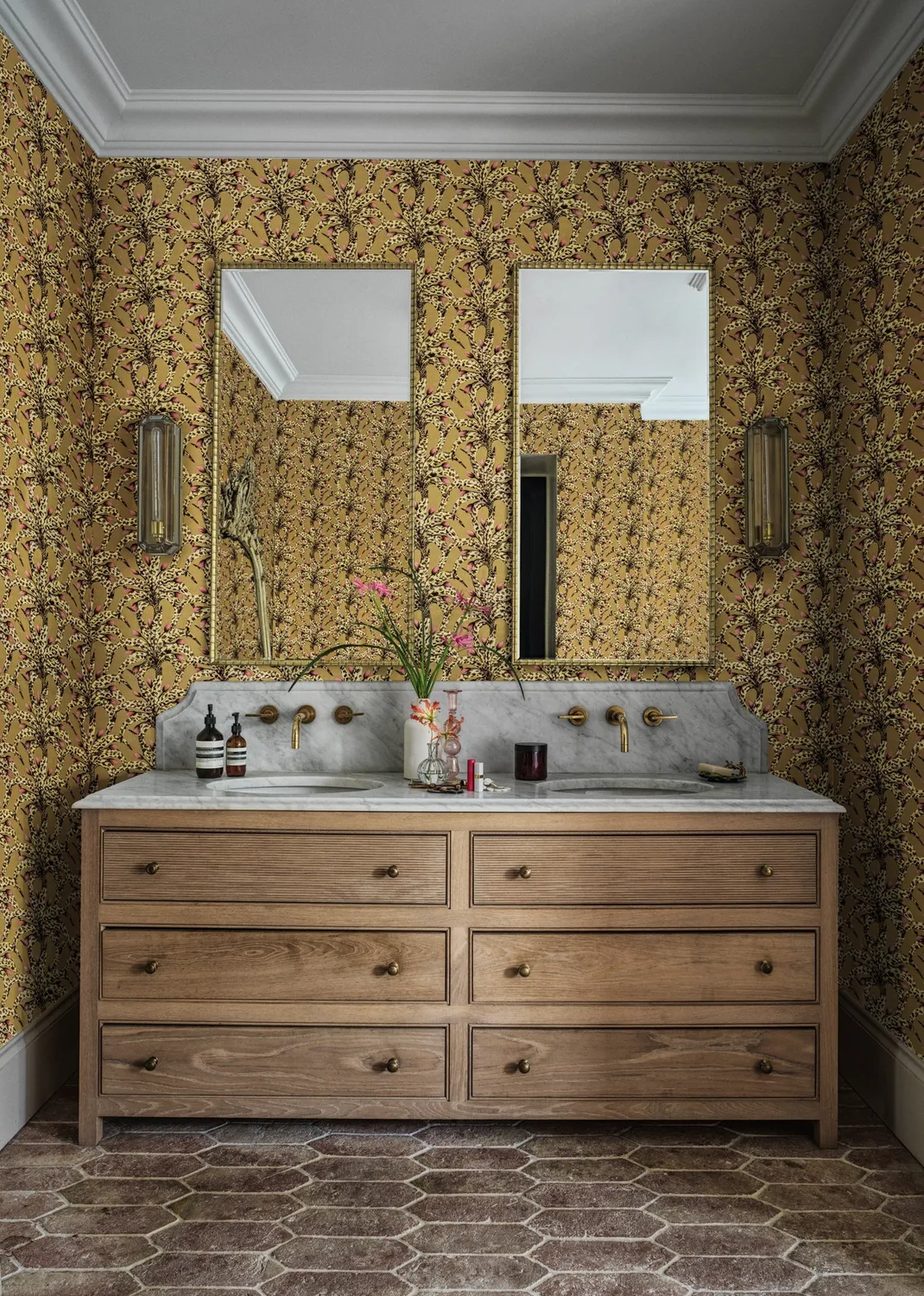 Cole&Son Afrika Damask Tapetenprobe