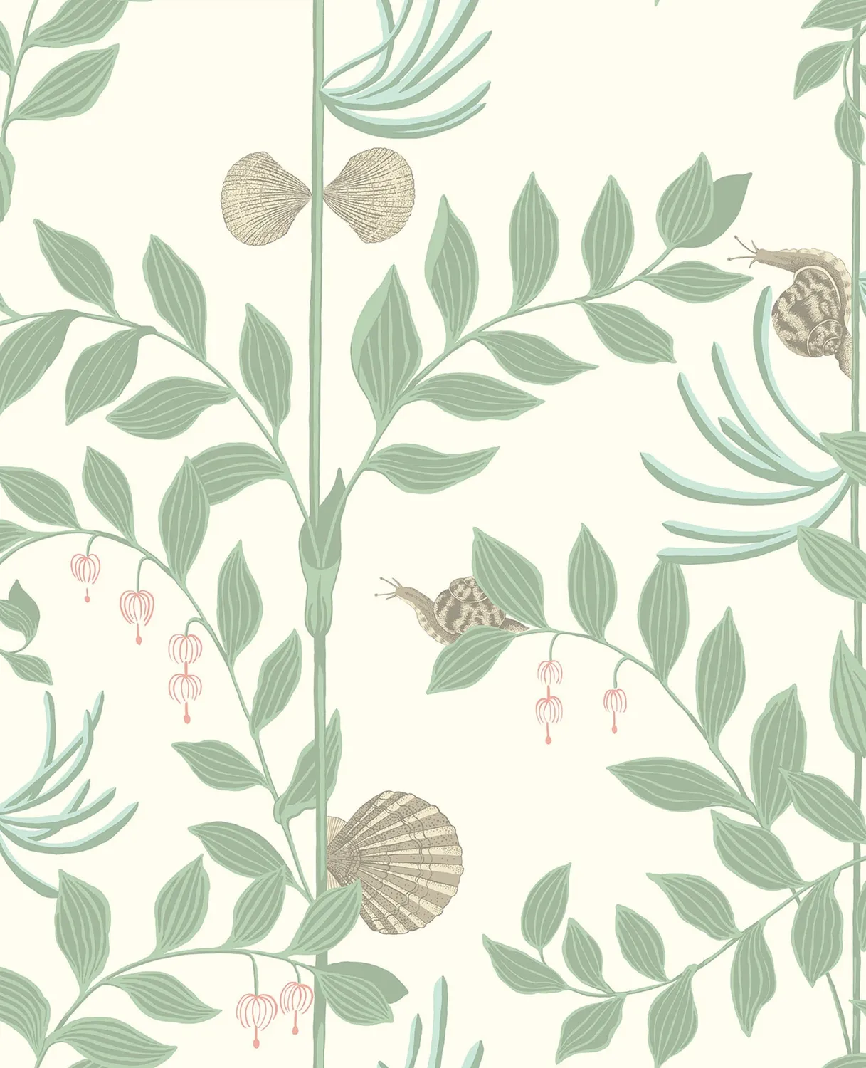 Cole&Son Secret Garden Tapete Blätter verspielt