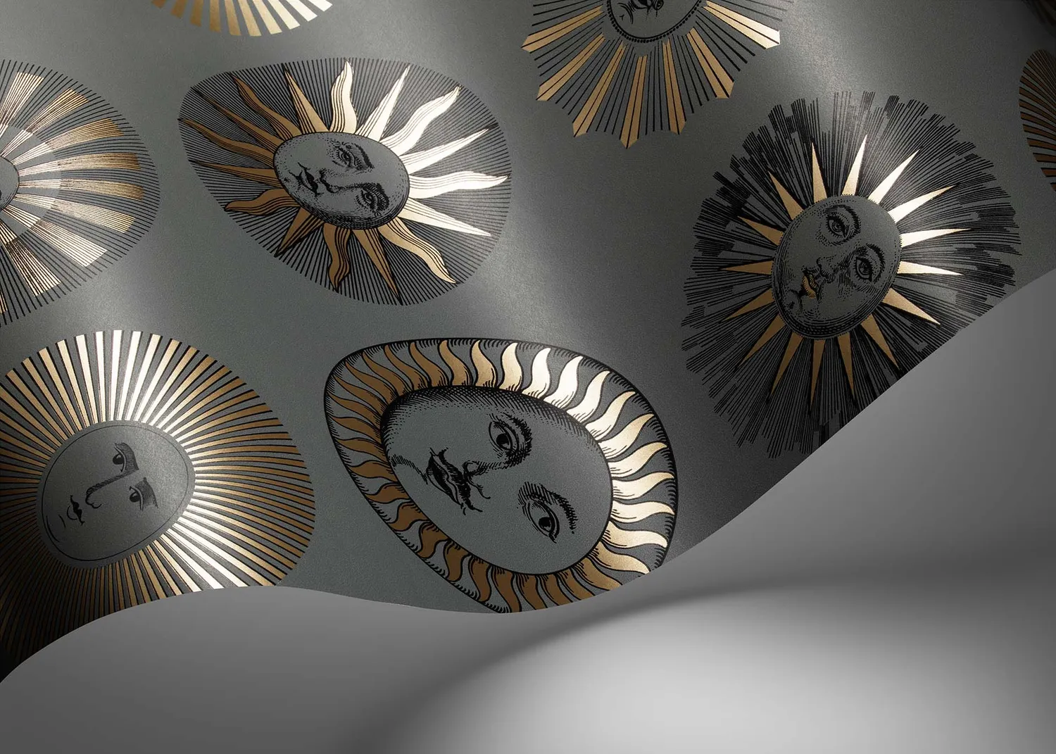 Cole & Son Senza Tempo II Soli Tapete Sonnenmuster