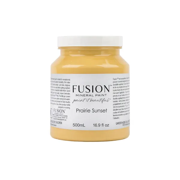 Fusion Mineral Paint Prärie-Sonnenuntergang Möbelfarbe Gelb