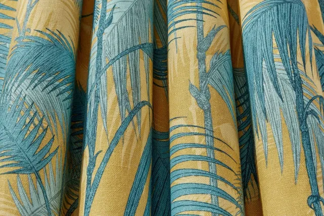 Cole & Son Palm Jungle Stoffmuster Palmenmotiv