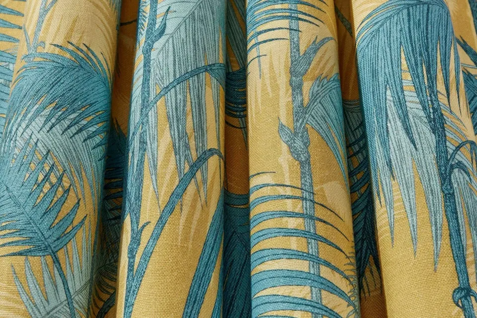 Cole & Son Palm Jungle Stoffmuster Palmenmotiv