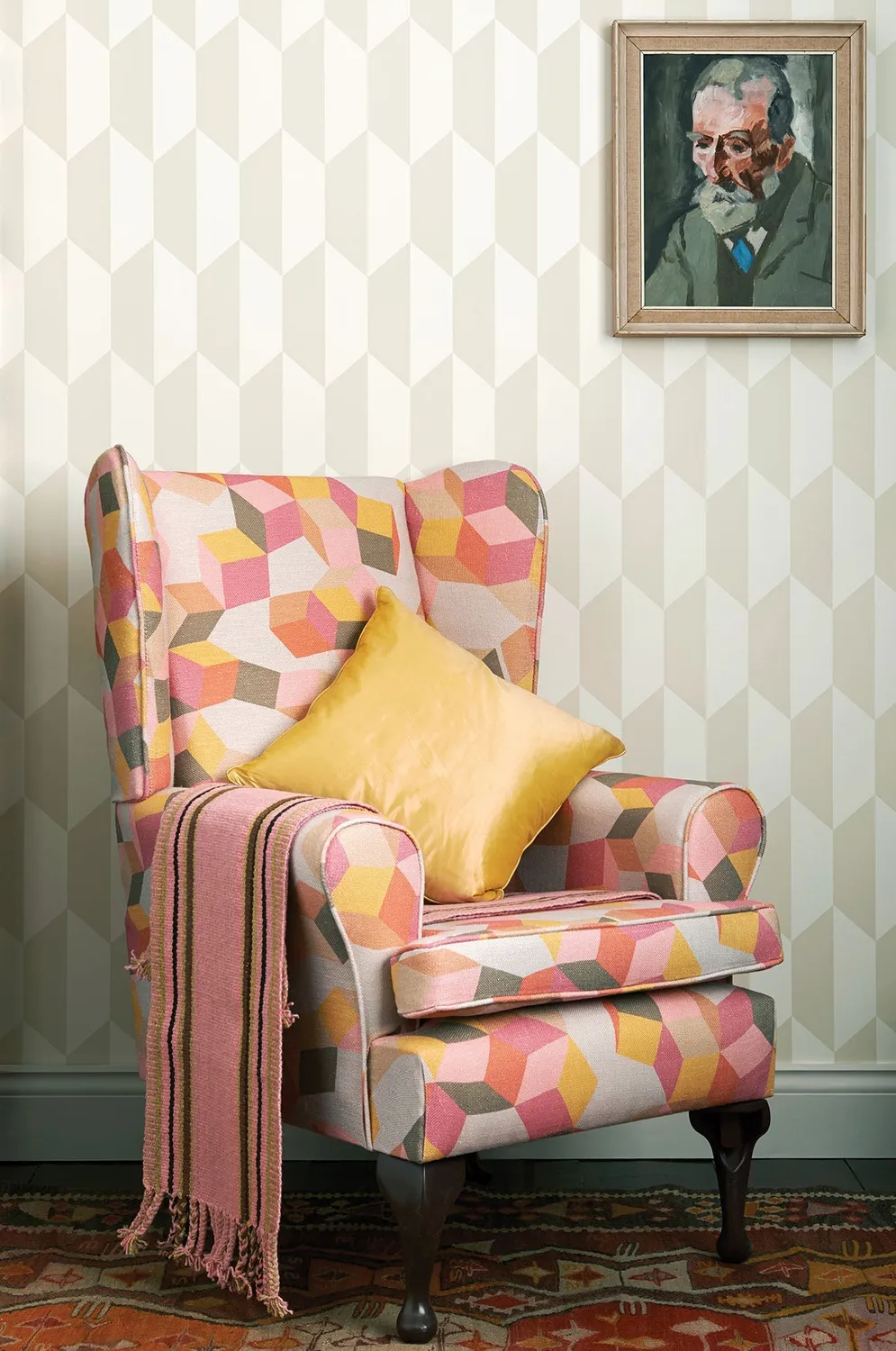 Cole&Son Tile Tapete Vlies geometrisch klein