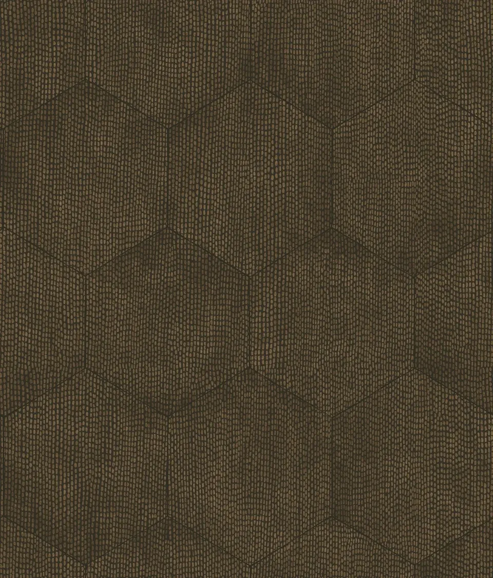 Cole & Son Mineral Tapete Sechseck Metallic