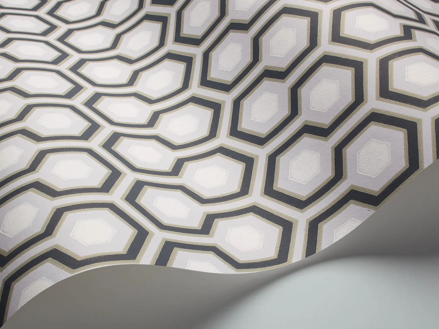Cole & Son Hicks' Hexagon Tapete geometrisch