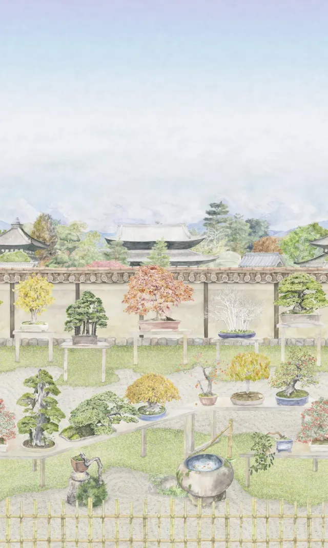 Cole&Son Bonsai Garden Tapete Panel