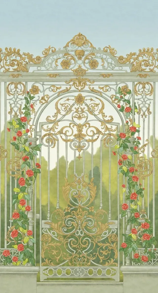 Cole&Son Tijou Gate Sample Tapetenmuster