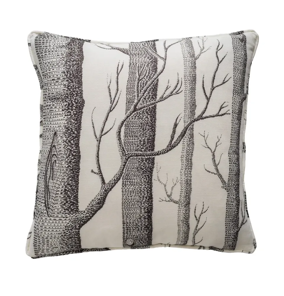 Cole & Son Woods Leinen-Union-Kissen Waldmotiv