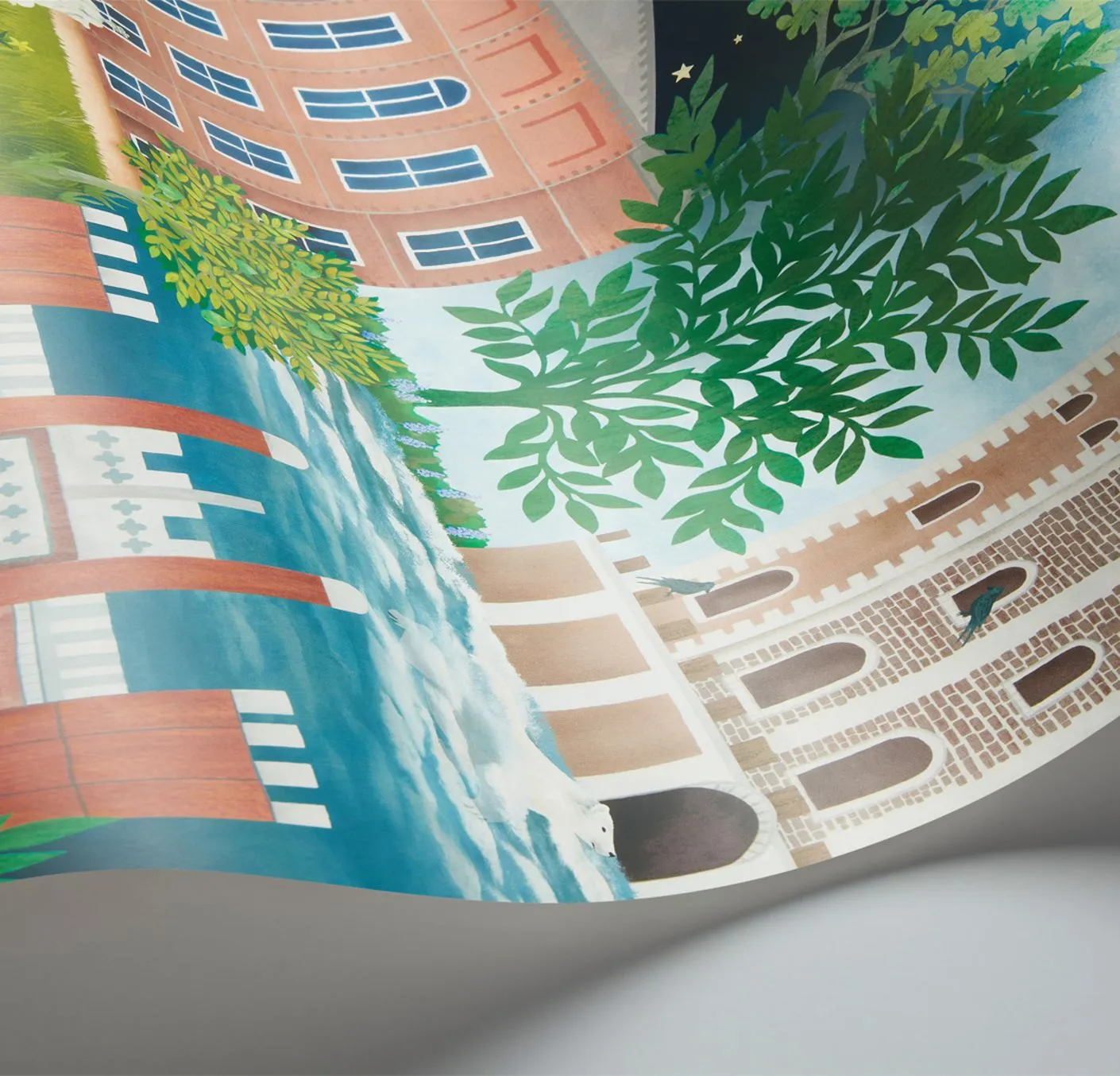 Cole&Son Palace Tales Tapete Toile-Motiv Paläste