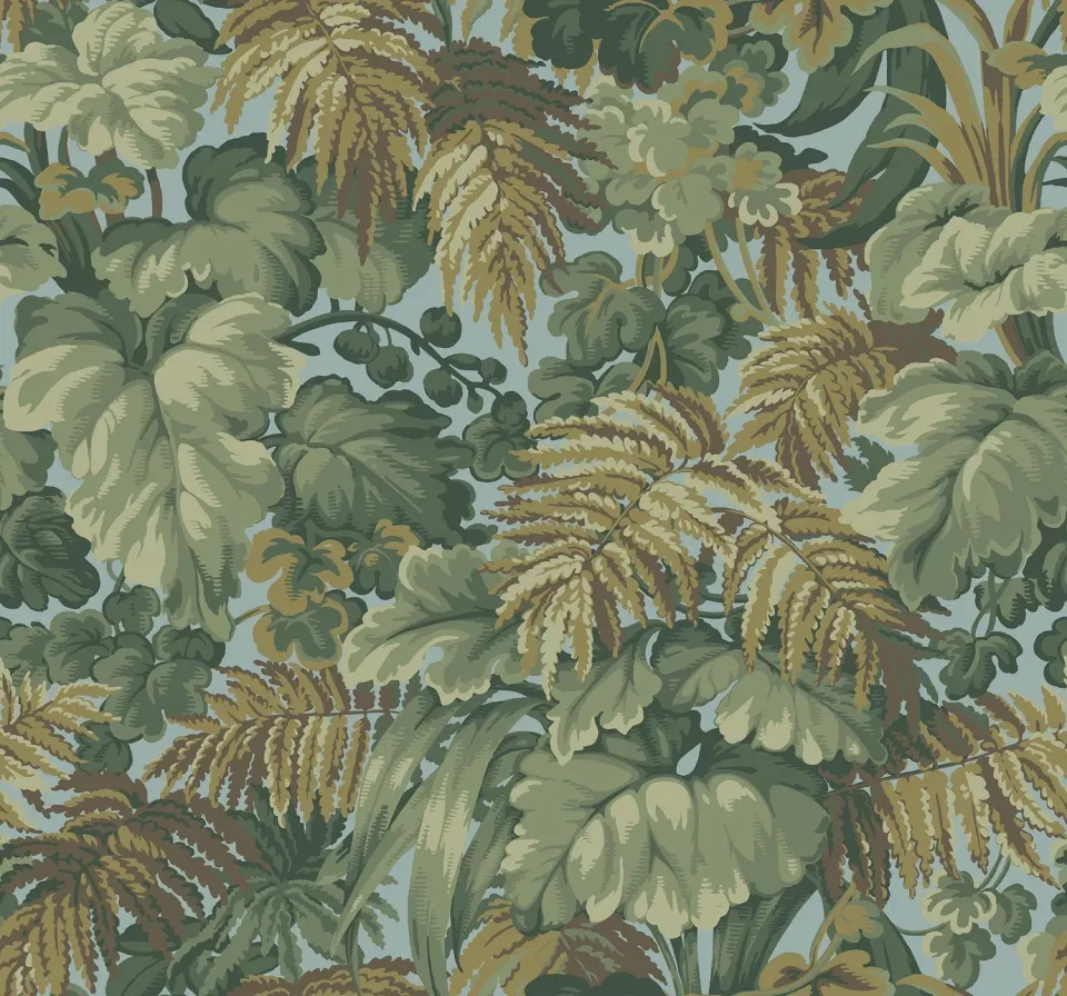 Cole & Son Royal Fernery Tapete matte Blätter
