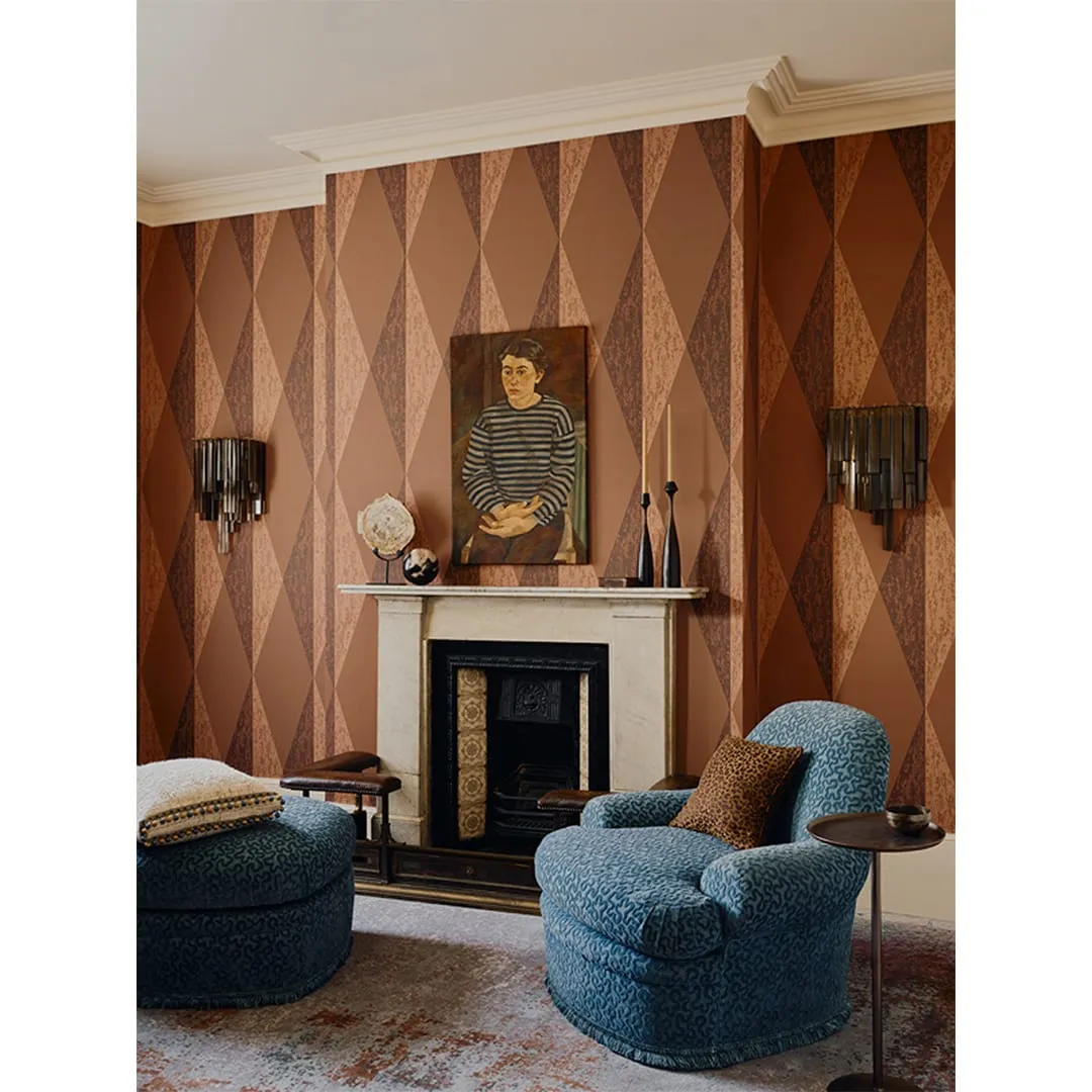 Cole & Son Angled Planes Tapete Rautenmuster