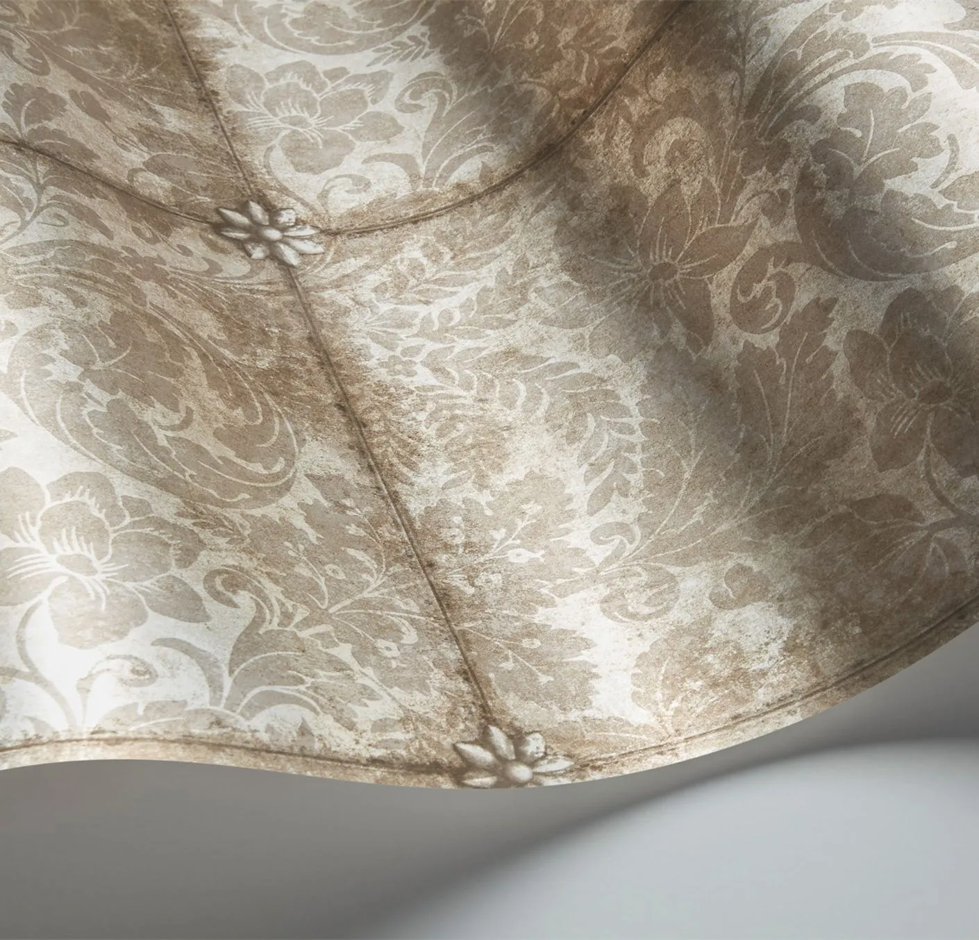Cole&Son King's Argent Tapete mit Fliesenoptik