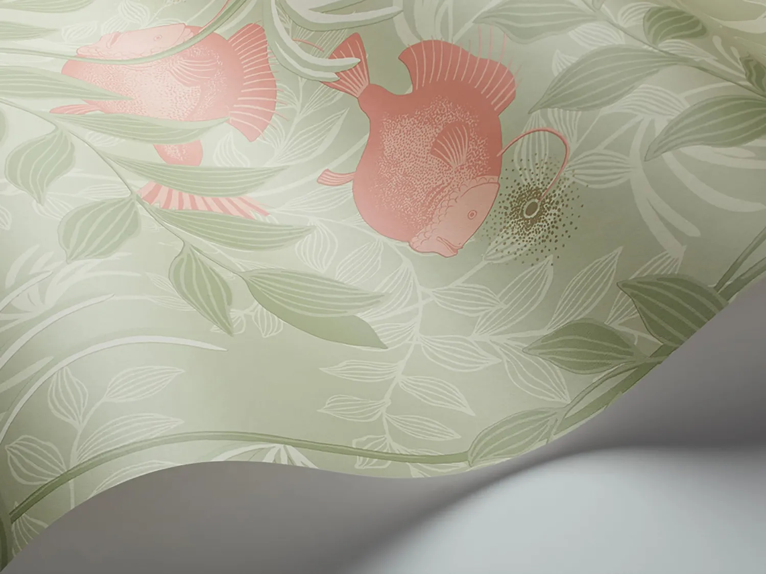 Cole&Son Nautilus Sample Tapetenmuster Unterwasserwelt