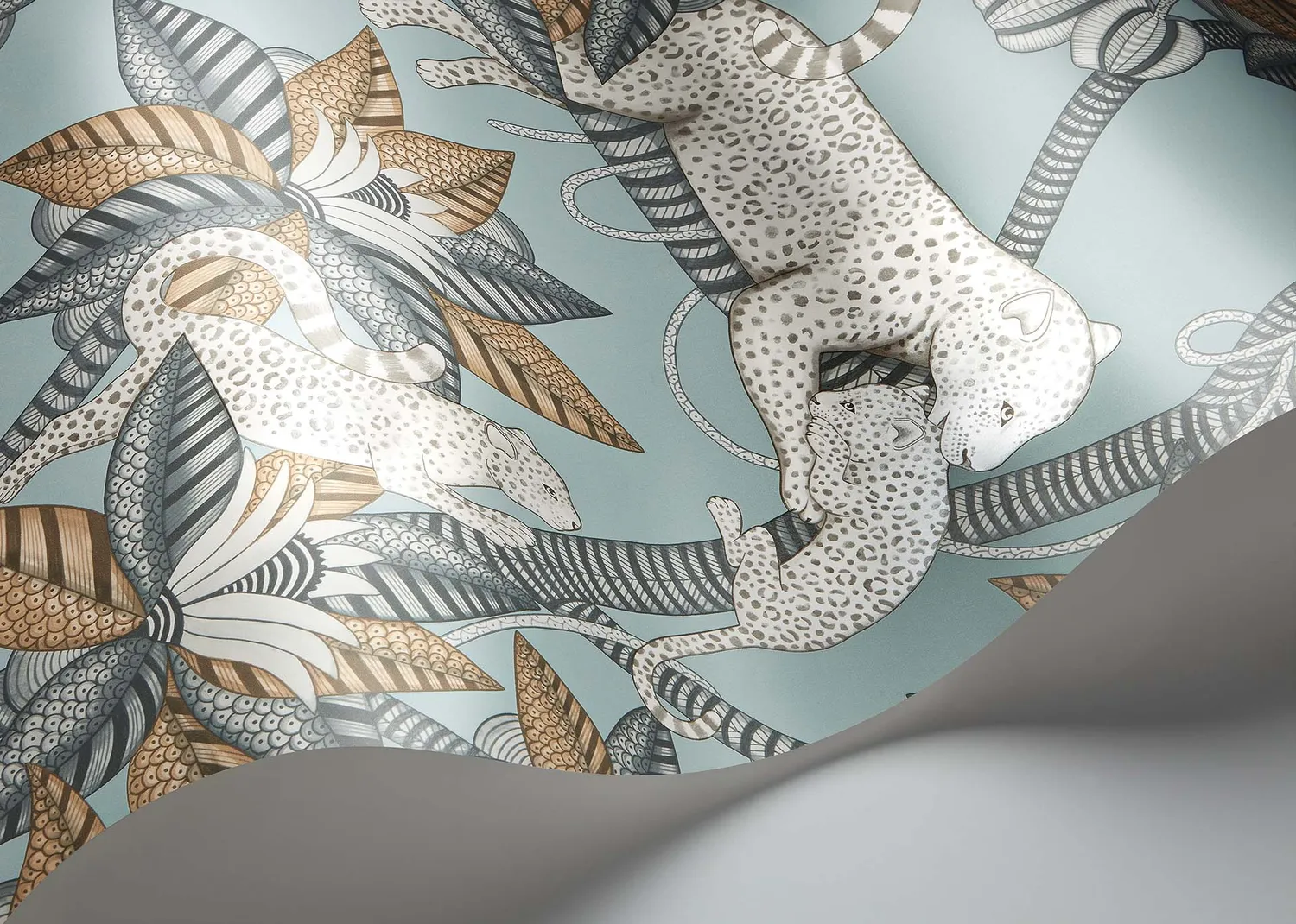Cole & Son Ardmore Jabula Satara Tapetenmuster Leopard