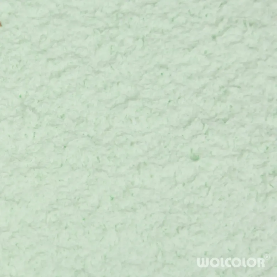 Wolcolor Classic Fresh Green I Baumwollputz Zartes Grün