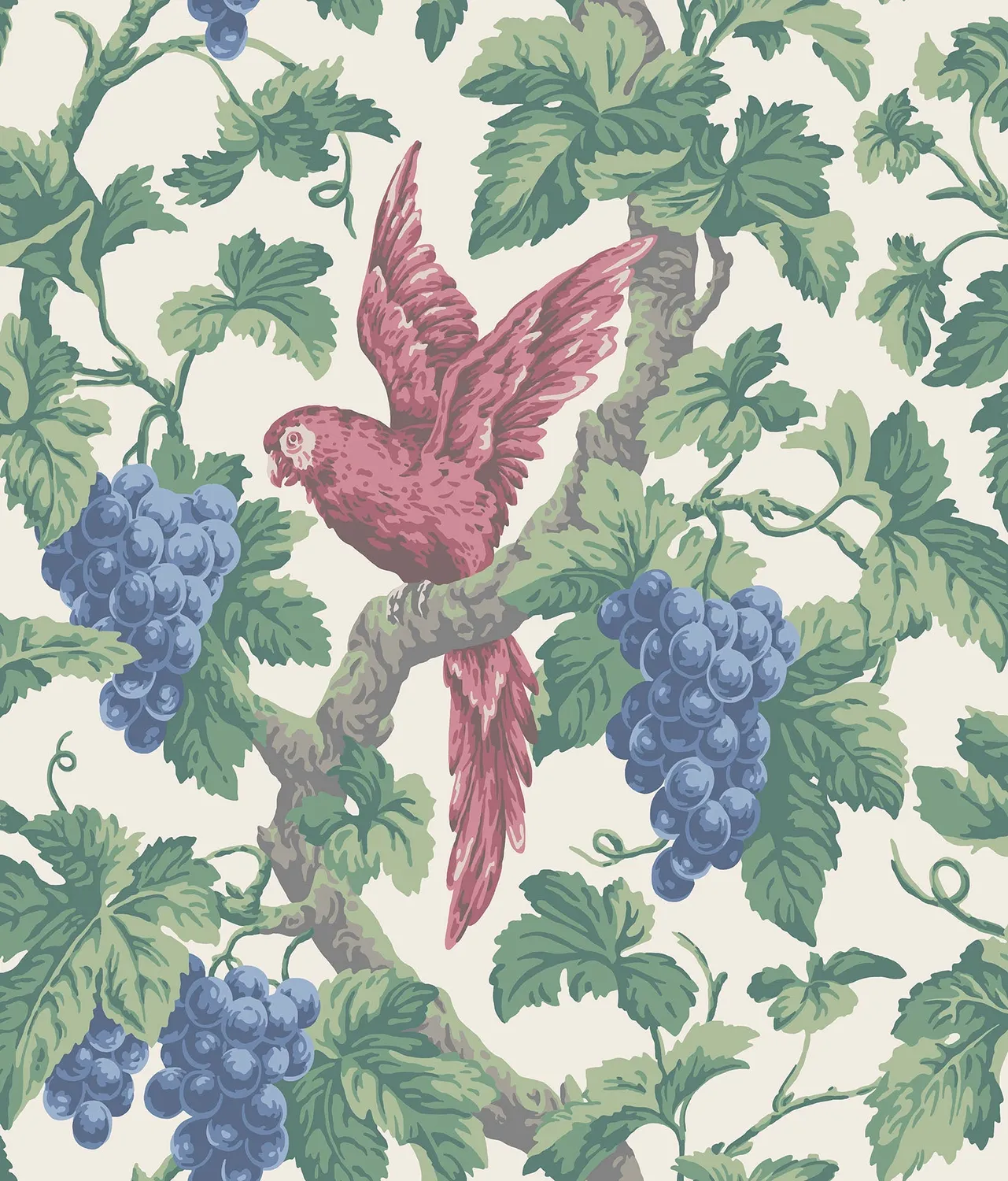 Cole & Son Woodvale Orchard Tapete Papageien