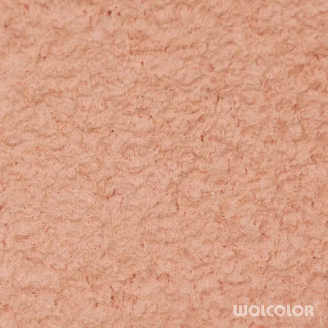 Wolcolor Classic Apricot Kiss Baumwollputz Orange-Rot 4-5 m²