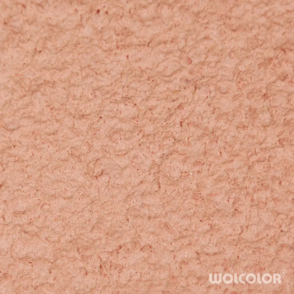 Wolcolor Classic Apricot Kiss Baumwollputz Orange-Rot 4-5 m²