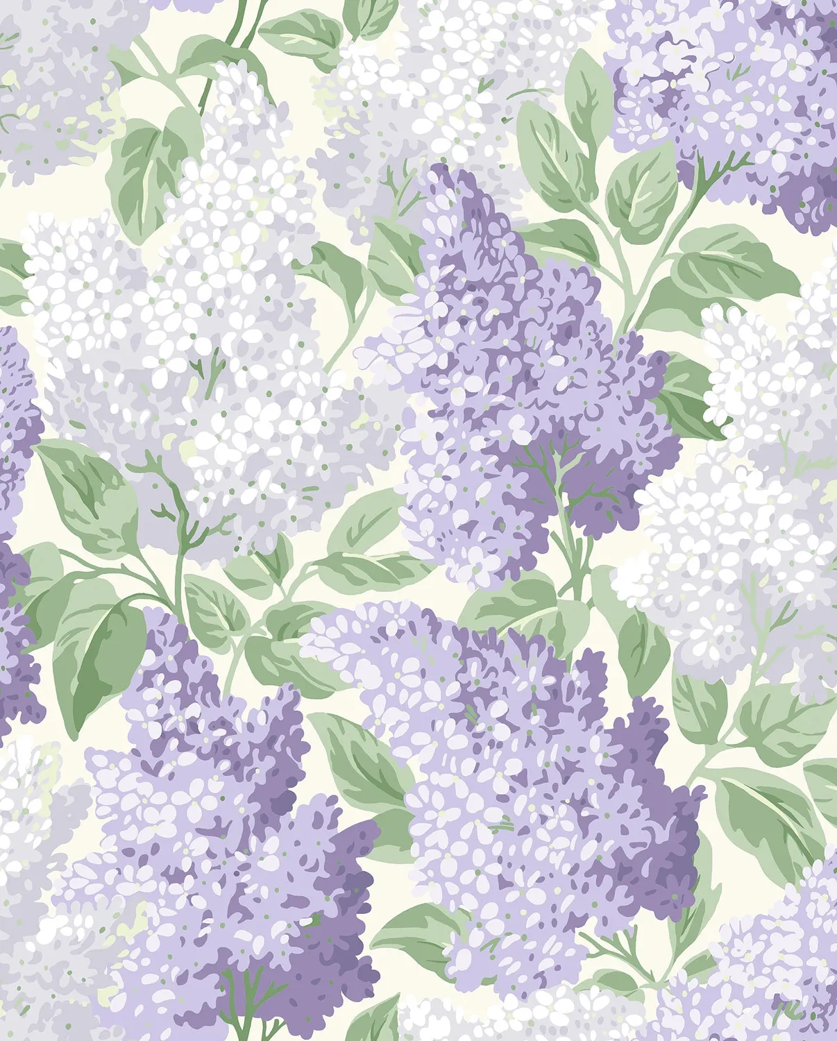 Cole & Son Lilac Tapete Fliedermuster floral