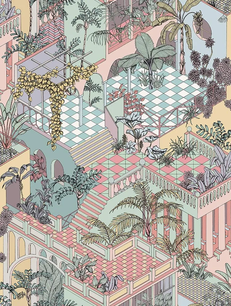 Cole&Son Miami Tapetenmuster tropisch